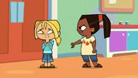 Leshawna is angry at Bridgette for asking Gwen what flavor she would like.
