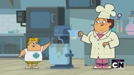 Owen thinks that the baker is using brainwash sauce..