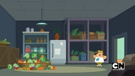 Owen wonders what happened to his secret pantry.