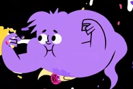 Owen as he appears in another Cartoon Network bumper video, this time as a ghost.