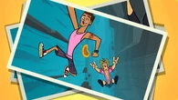 The Surfer Dudes' selfie.