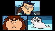 MacArthur dares Spud to kiss the baby seal in I Love Ridonc & Roll.
