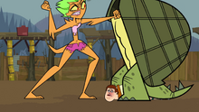 Dakota vs. Mutant Turtle 2