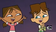 .. and Courtney, all happily sing together.