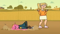 ...but watches as he gets eliminated.
