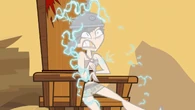Heather is electrocuted.
