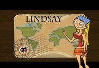 Lindsay's Total Drama World Tour promo picture.