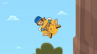 Wayne is falling.
