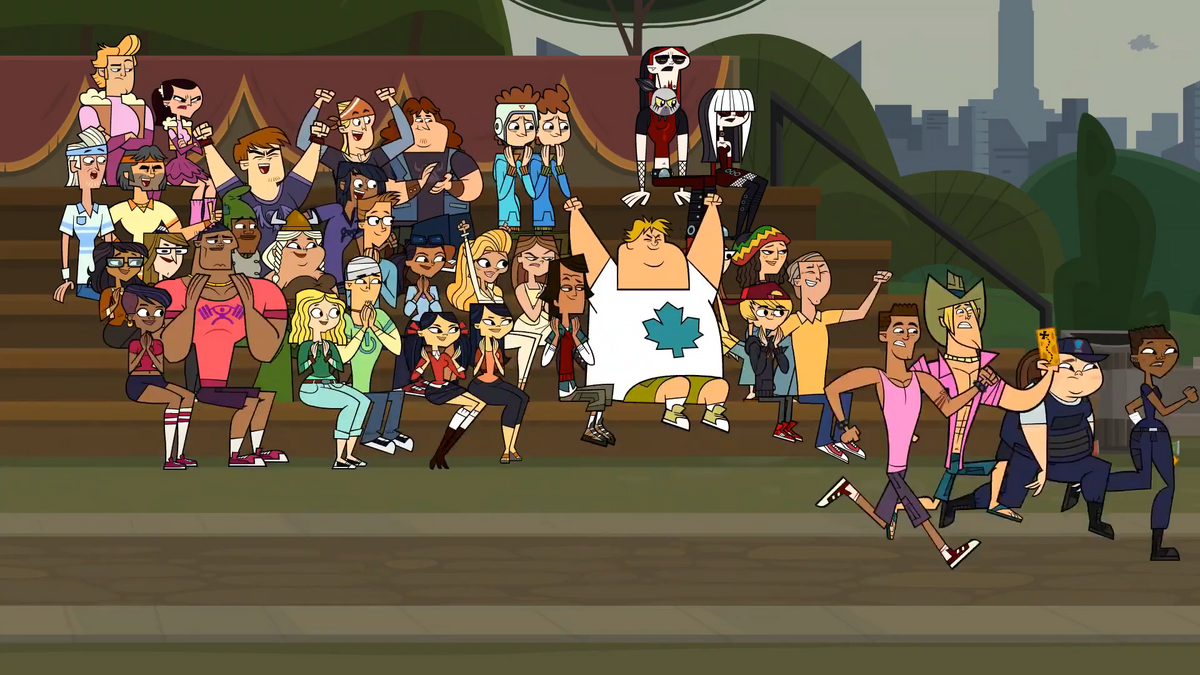 TOTAL DRAMA presents THE RIDONCULOUS RACE : 🎶 Opening Theme Song 🎶 (S1  The Ridonculous Race) 