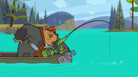 B in the Total Drama: Revenge of the Island intro.