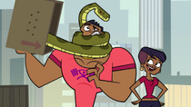 Snake attacks ryan
