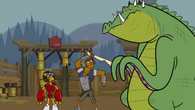 Chris sends a mutant alligator into the arena…