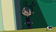 Gwen's reaction when Izzy said the car is haunted.