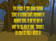 The disclaimer for Total Drama All-Stars.
