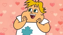 Owen is excited for jiggle giggle.