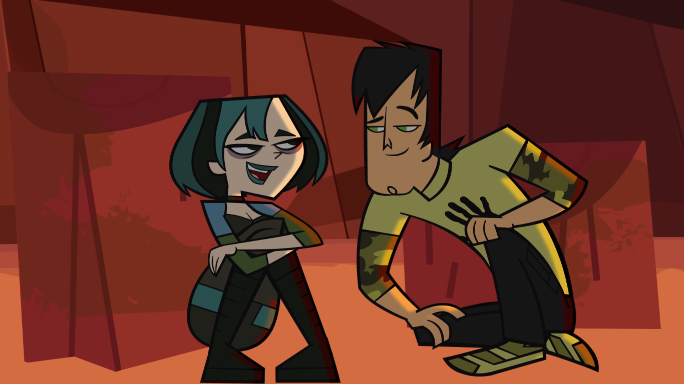 Gwen x Trent, Drama Total, Total Drama