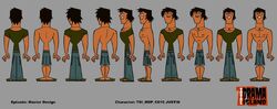 Justin Total Drama Wiki Fandom Powered By Wikia - Total Drama Island Tom,  HD Png Download - 400x1168 (#1285175) - PinPng