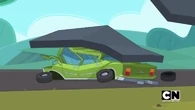 Chef notices that his car got destroyed.