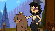 Sky after trying to put braces in a beaver.