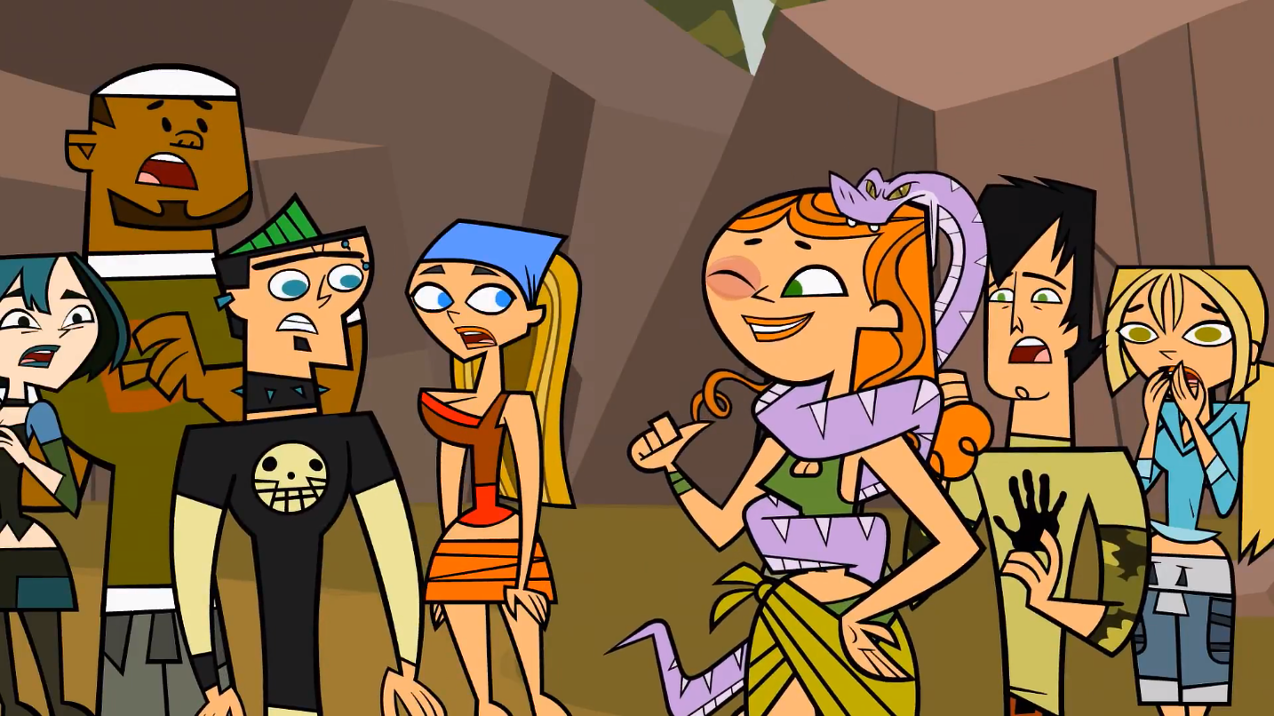 Total Drama Island Duncan Heather Total Drama World Tour, Season 3, happy  together, png