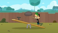 Duncan uses catapult.png (522 KB) Duncan tries to get out of the daycare by using a see-saw.