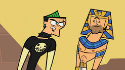 Duncan is eliminated in Walk Like An Egyptian Part 1