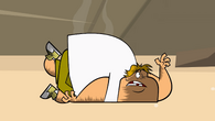 Owen after his wipe out.