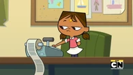 Courtney finishes Chef's taxes.