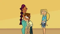 Cody being hugged by Sierra.