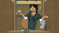 Chris using the Confessional.