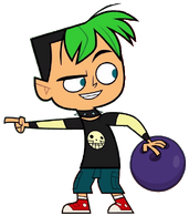 Little Duncan bowling