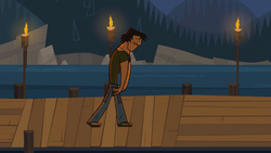 Justin Total Drama Wiki Fandom Powered By Wikia - Total Drama Island Tom,  HD Png Download - 400x1168 (#1285175) - PinPng