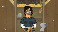 Chris introduces the Total Drama Island confessional.