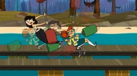 The final scene, with a slow motion effect.