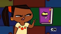 Leshawna confronts the book.