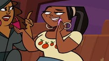  leaves the set for a spa retreat with her cousin, Leshaniqua.