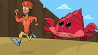 ChaseRunsFromCrab.png (746 KB) Chase runs away from a crab.
