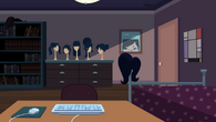 Heather's bedroom, as seen in Celebrity Manhunt's Total Drama Action Reunion Special.