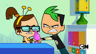 Fighting over glitter glue
