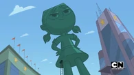 Courtney thinks she will get a massive statue of herself if she earns her final badge.