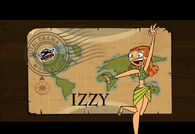 Izzy's Total Drama World Tour promo picture.