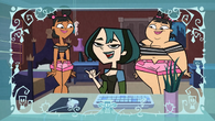 Gwen with Katie and Sadie in "Celebrity Manhunt's Total Drama Action Reunion Special."