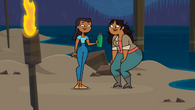 Priya is proud of Millie for her efforts in the challenge.