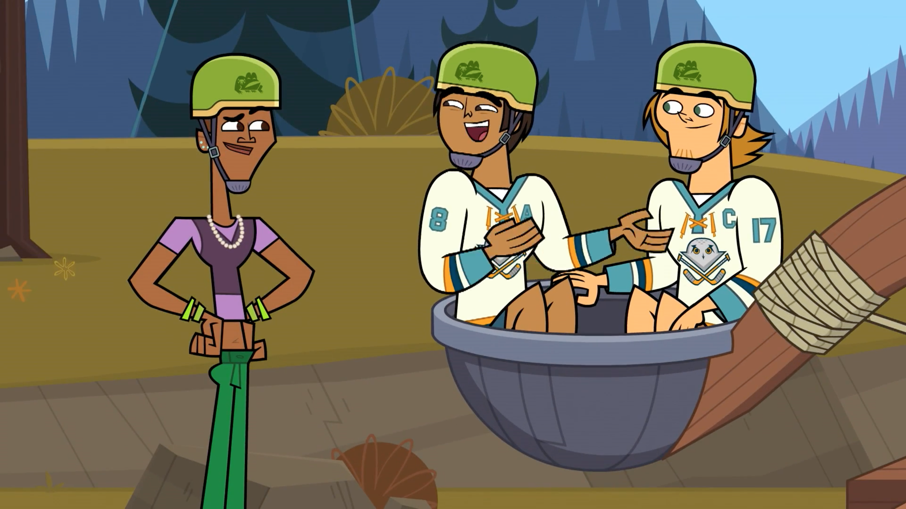 Raj and Wayne, Total Drama Wiki