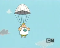 Owen taking his Drop of Shame.