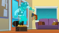 ...then a ghost...