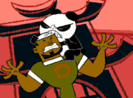 DJ and the panda.gif (133 KB) "Super Happy Crazy Fun Time Japan."