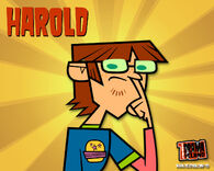 Harold's Total Drama Island promo picture.