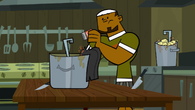 DJ in the Total Drama Action opening sequence with his Mama's Spice.