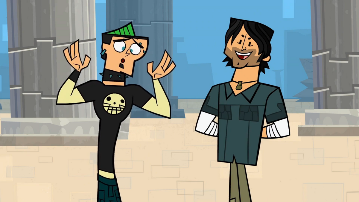 Total Drama Island Duncan Heather Total Drama World Tour, Season 3, happy  together, png